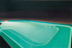 Swimmingpool Nr. 5, 91 x 136 cm