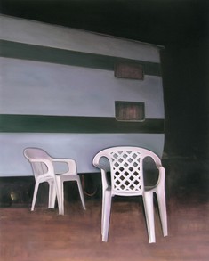 Ohne Titel (two chairs), 168 x 136cm