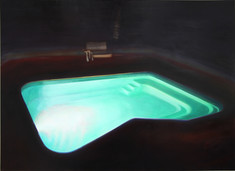 Swimmingpool Nr. 7, 168 x 232 cm