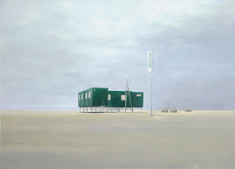 Ohne Titel (Station), 182 x 252 cm